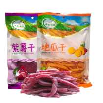 Fujian Longyan Hakka specialty Yongrun Liancheng sweet potato dried red heart purple potato strips chewy snack 500g snack 500g