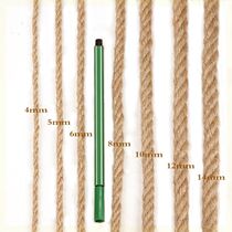 Handle supplies hanging rope gift box decoration wire rope iron pot partition coarse linen household iron pot 1 5 hand rope layout thick