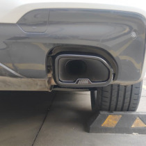 BMW x3 tail throat 2018-21 new X3 four-out decorative cover x3 exhaust pipe tail throat x3 tail throat modification