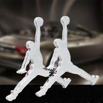 Car personality decoration sticker flying man metal modified car logo jewelry fuel tank cap C- pillar three-dimensional car sticker