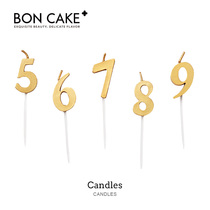 BON CAKE (Digital CANDLE)Golden CANDLE Rainbow BIRTHDAY CAKE Beijing Shanghai Tianjin Shenyang