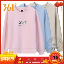 361 Degree Womens Spring and Autumn new pullover clothes 361 fashion Sports womens dress round neck long sleeve T-shirt