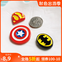 Mahjong USA Captain Superman Batman 3D Refrigerator Sticker Small Magnetic Sticker Photo Decoration Set