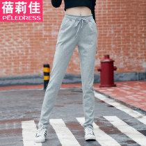 Women's pants spring autumn 2022 new spring sports pants women's ins trendy long straight casual pants loose sweatpants