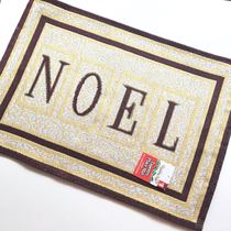 American country European retro Mediterranean ins style placemats tablecloth student table mat Merry Christmas very flash