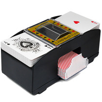 Texas Holdem props automatic shuffling machine Three kill Baccarat plastic shuffler can wash 1-4 decks of Buke cards