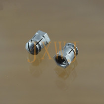 M6 zinc alloy inner expansion nut pre-embedded nut three-in-one connector screw cap plate style furniture fitting nut