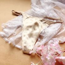 Sexy Dingy Pants Woman Mulberry Silk Ladies Underwear No Marks Low Waist Breathable Tempting Tpants Silk Smooth Satin Comfort