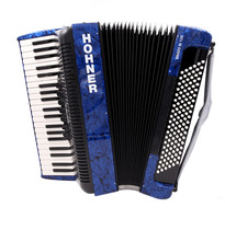  German wine red black new white imported Horner three-row spring 120 bass middle-aged and elderly advanced accordion