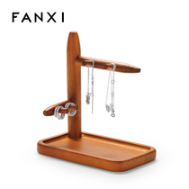 Fanxi FANXI JEWELRY SHOW Solid Wood Ornament Ring Bracelet Bracelet Key Genguan Holder SM198
