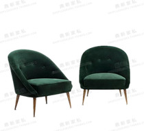 Nordic simple single-person sofa chair after modern hotel template room reception chair designer sales sofa