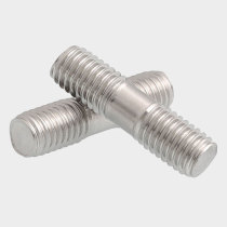 M12M14-M30 304 stainless steel double-headed screw two-head teeth Bolt two-end extended connecting stud studs