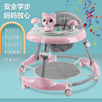 Three-in-one walkway car anti-type leg booster car multifunction anti-side turning girl male baby boy start home