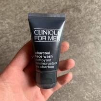 Mens live charcoal Clean Cleanser 30ml mens facial cleanser oil control to 19 11 months