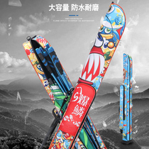 Hollow fish pole bag 1 25 meters New Ultra Light hard case long section multifunctional pole bag waterproof fishing gear bag