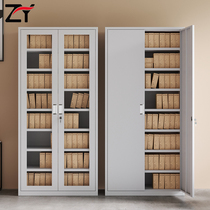 Financial certificate cabinet filing cabinet metal cabinet file cabinet storage steel glass file cabinet partition