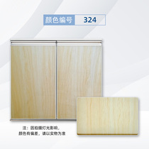 Xiamen cabinet door panel set to make kitchen hearth wash basin door plate with frame full aluminum tempered glass crystal steel door customized