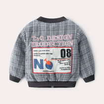 Baby Cotton Clothing Male Infant Winter Clothing Thickened Women Bao 0-1-2-3-Year-Old Clip Cotton Jacket Autumn Winter Cotton Padded Jacket Korean Version Wave