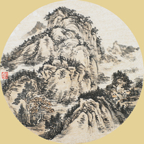 Chai Yong Songfeng Tuo Famous Water Ink Landscape Painting Country Painting Pure Hand-painted Living Room Office Bedroom Hanging Painting