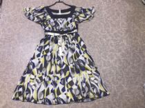 Export Japan Foreign trade Womens clothing One-piece Dress Day Single Summer Snowspun Long Dress A1-8 Printed