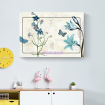 Electric meter box stickers waterproof household living room distribution box multimedia junction box blocking decorative painting wall stickers horizontal