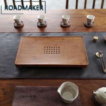 Rodmeike tea tray Tea table drainage simple household drawer type water storage tea sea Japanese bamboo Kung Fu tea set