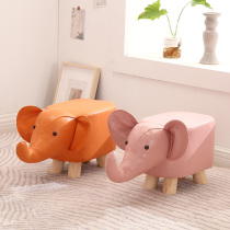 Net Red Cartoon Small Stool Doorway Home Animal Styling Changing Shoes Stool Creative Children Bench Cute Stool stool Short stool