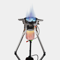 Brother BRS - 69 wind - proof high power fireworks home camping self - driving camping with one - lift furnace