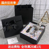 520 Valentines Day shoes gift box gift bag premium empty box with scarf high-end hand Gift Birthday return