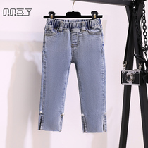 Childrens clothing girls foreign style set spring 2021 new trend Net Red fashion spring autumn childrens two-piece Korean version