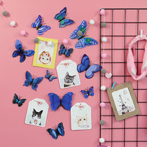 Refrigerator stickers girl heart room decorations butterfly wall stickers Net red rental house renovation layout artifact dormitory dormitory