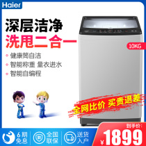 Haier Haier XQB100-Z826 automatic wave wheel washing machine household 10 kg large capacity energy saving