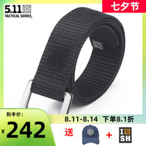 United States 5 11 Outdoor belt Nylon belt Belt Waist belt 59510 Mens tactical belt