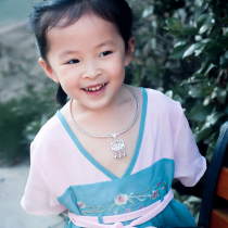 Silver lock sterling silver baby long life lock collar 999 sterling silver childrens childrens girls solid collar