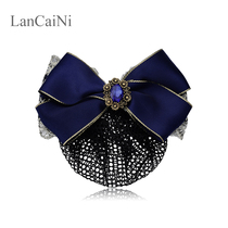 Professional head flower head decoration high-grade temperament flight attendant sister nurse Bank high-speed rail hotel work net pocket fine net set hairpin