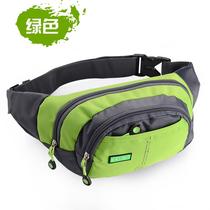 Simple mens mountaineering womens portable middle-aged fanny pack Waterproof ins mountain climbing womens multi-function multi-pocket collocation