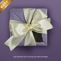 Gift wrapping paper purple high-end bag book leather paper large size gift box material Valentines Day birthday gift paper oversized