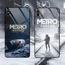 Subway Departure Games Perimeter Glass Black Softphone Shell Apple Huawei Xiaomi OPPO VIVO and other models