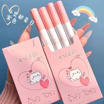 Li Jiaqi Recommended ~ 4 Bottling ~ Honey Peach Kitty Lip Glazed Suit Silk Suede Fog Surface Lip Gloss not easy to fall out of the cup