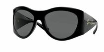 Versace Womens Black Aviator Sunglasses Sunglasses VE4392 GB1 87