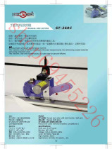 Taiwan speed-light manual long handle Broder machine ST-260H cut and cut machine cut cloth machine
