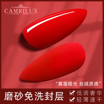 Olive Plant Frosted Seal Layer Chia Oil Gel Medecor Special Fog Surface Velvet Super Matt Universal Wash-Free Seal Layer Glue