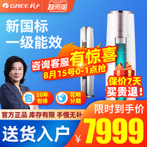 Gree air conditioning big 2 new first-class energy efficiency frequency conversion cabinet living room vertical official flagship store official website Yunhuan p