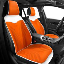 Turning fur Car cushion Four seasons universal semi-pack small brute waist ultra-thin saddle cushion Napa suede summer seat cushion