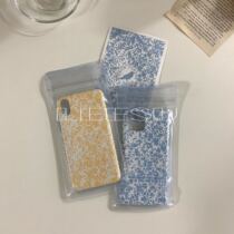 (Spot) Crow Canyon South Korea American marble pattern Apple phone case ins Wind