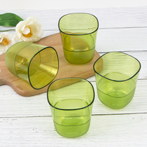 Tupperware accompanied by crystal clear water Cup home hand Cup portable small tea cup 230ml color random