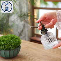 Art broom small fine mist spray pot Pressure sprayer watering flowers Household small spray pot Pneumatic fleshy spray pot