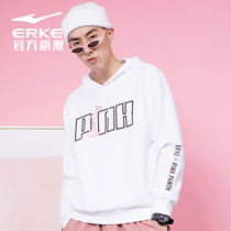 (Pink Panther joint)Hongxing Erke spring mens pattern sweater casual trend letter pullover top