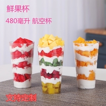 Simulation lasagna fruit model lasagna Cup mold lasagna box cake dessert props cream fresh fruit cup model