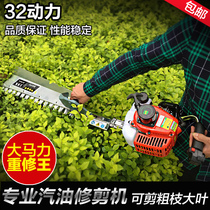 Lutai re-repair King hedge trimmer coarse tea gasoline pruning machine repair tea picking machine multi-function Huasheng power